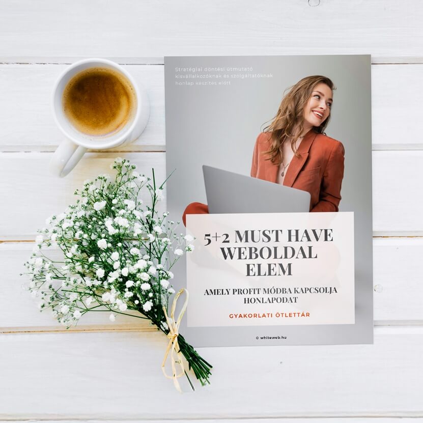 Weboldal készítési útmutató mockup